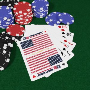 USA States n Stripes Poker Cards