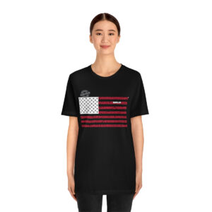 MARYLAND States n Stripes Red+White highlighted Unisex Tee