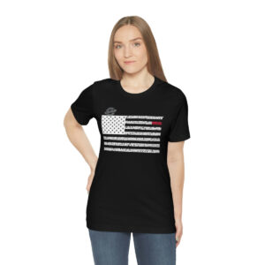 PENNSYLVANIA States n Stripes White+Red highlighted Unisex Tee