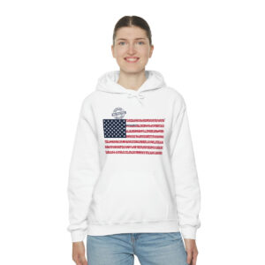 IDAHO States n Stripes Color Highlighted Unisex Hoodie