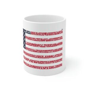 FLORIDA States n Stripes Coffee Mug