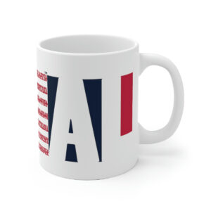 ALABAMA States n Stripes Coffee Mug