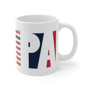 PENNSYLVANIA States n Stripes Coffee Mug