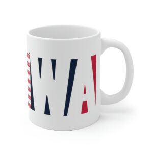 WASHINGTON States n Stripes Coffee Mug