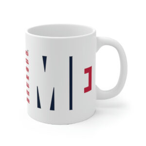 MAINE States n Stripes Coffee Mug