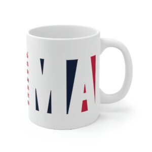 MASSACHUSETTS States n Stripes Coffee Mug