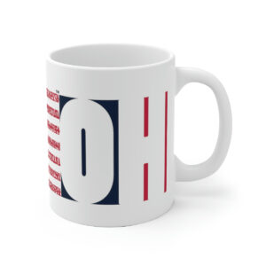 OHIO States n Stripes Coffee Mug