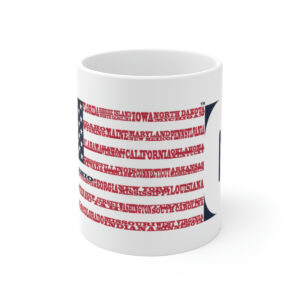 OHIO States n Stripes Coffee Mug