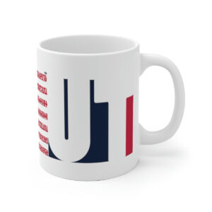 UTAH States n Stripes Coffee Mug