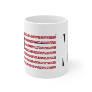 NEW MEXICO States n Stripes Coffee Mug