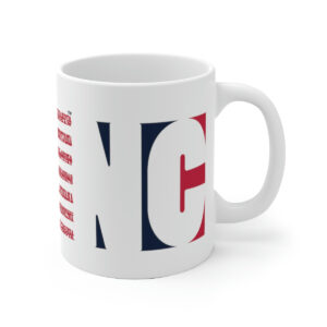 NORTH CAROLINA States n Stripes Coffee Mug