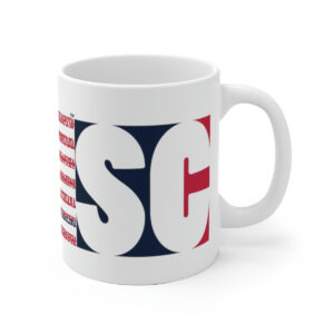 SOUTH CAROLINA States n Stripes Coffee Mug