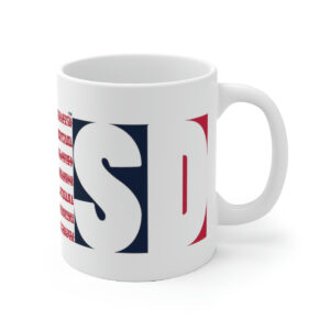SOUTH DAKOTA States n Stripes Coffee Mug