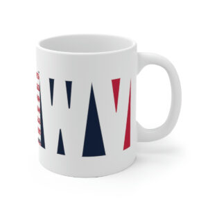 WEST VIRGINIA States n Stripes Coffee Mug