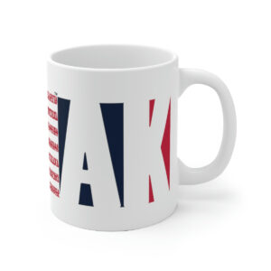ALASKA States n Stripes Coffee Mug