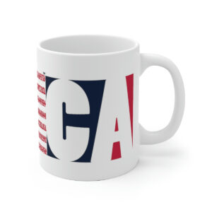 CALIFORNIA States n Stripes Coffee Mug