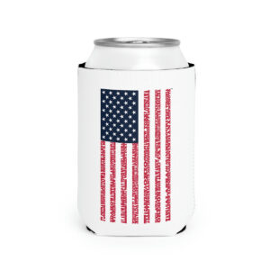 USA States n Stripes Can Cooler