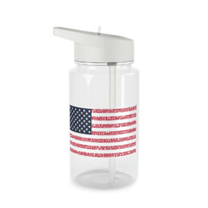 USA States n Stripes Tritan Water Bottle