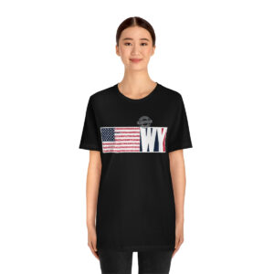 WYOMING States n Stripes Color State Unisex Tee