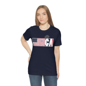 CALIFORNIA States n Stripes Color State Unisex Tee