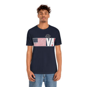 VIRGINIA States n Stripes Color State Unisex Tee