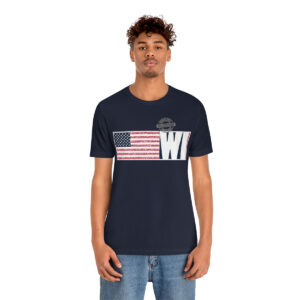 WISCONSIN States n Stripes Color State Unisex Tee