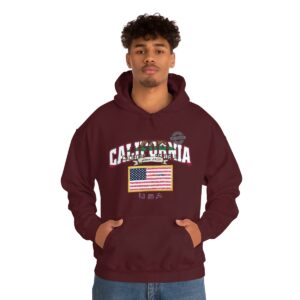 CALIFORNIA State Flag Inner Hoodie